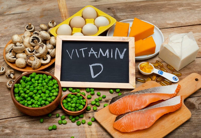 thực phẩm chứa vitamin D