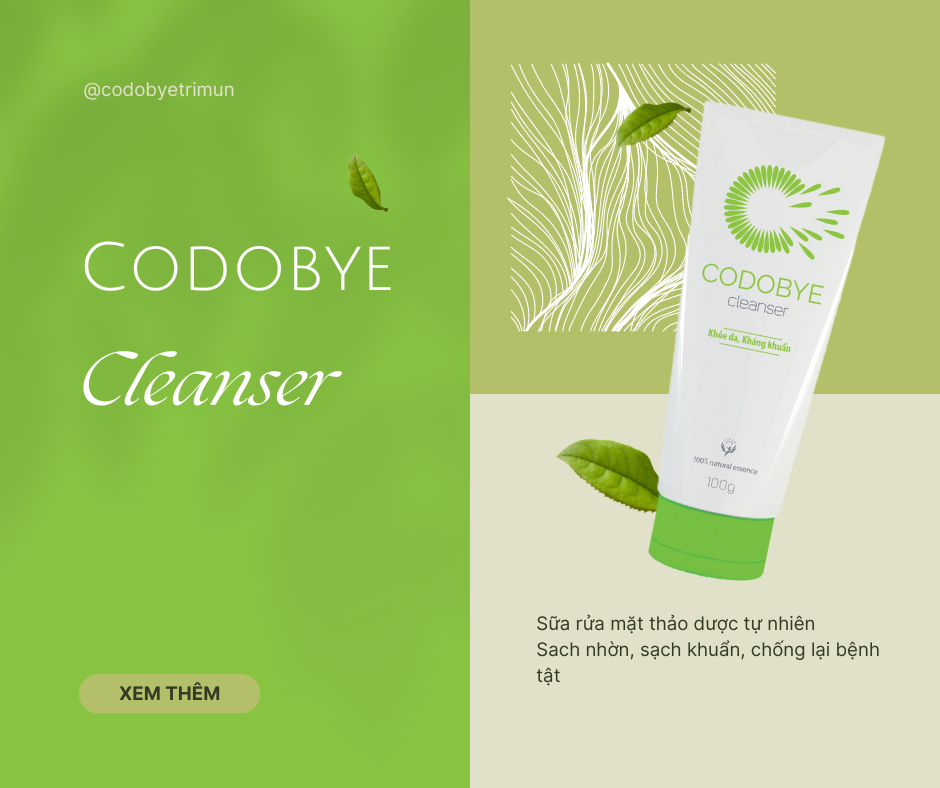 Sữa rửa mặt Codobye