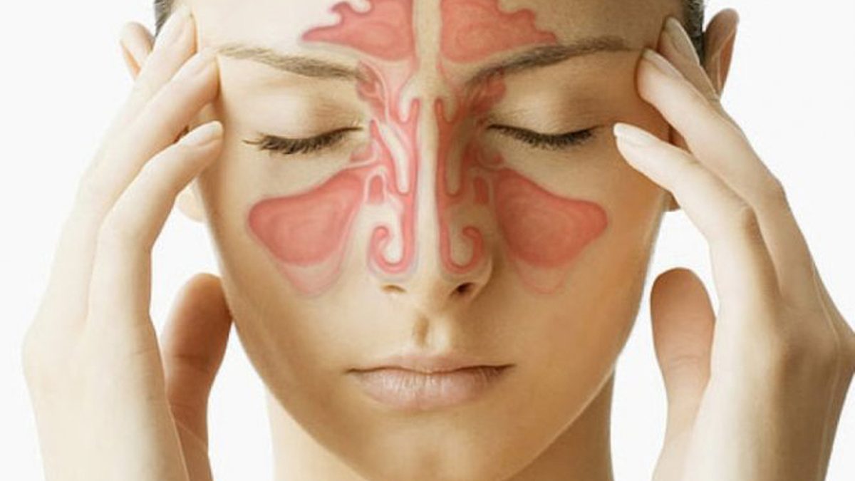 massage làm giảm áp lực xoang