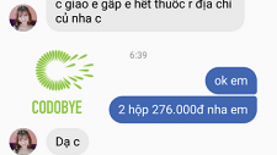 Feedback khách hàng sau khi sử dụng sản phẩm trị mụn Codobye