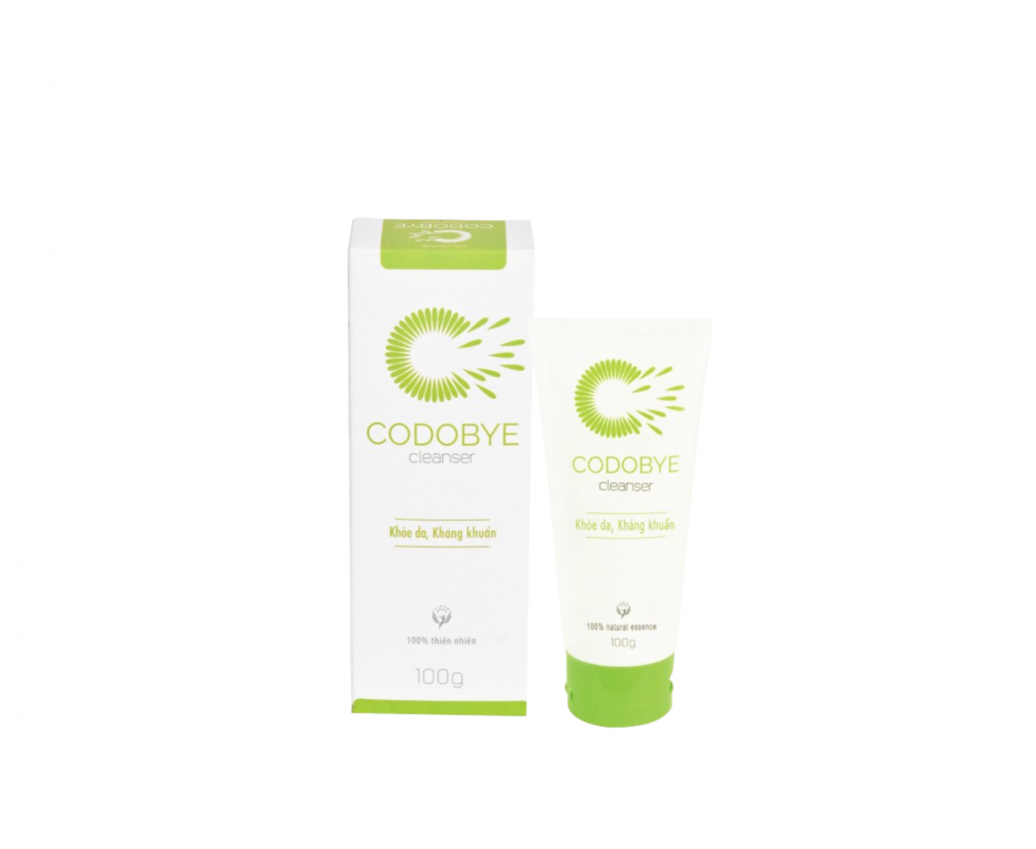 Sữa rửa mặt thảo dược sạch nhờn Codobye Cleanser