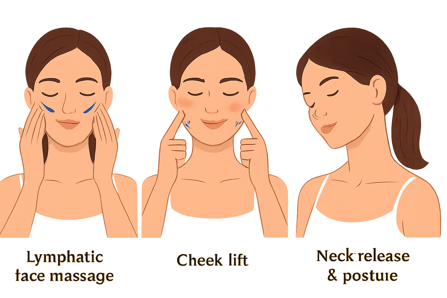 Massage mặt cải thiện làn da