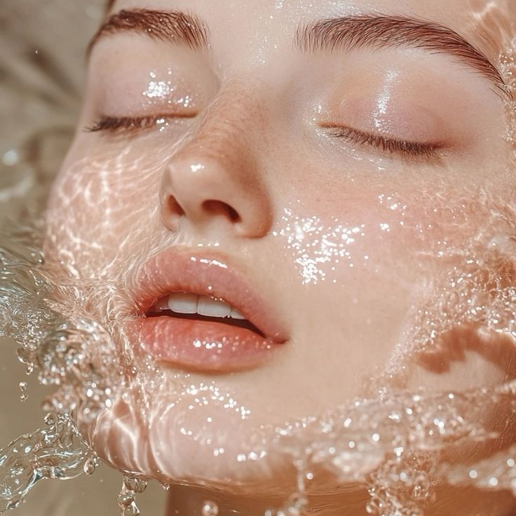 Làn da đủ nước rất đẹp