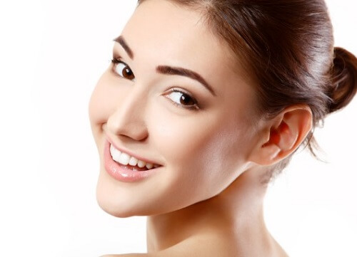 Làn da hết mụn sau khi dùng viên uống trị mụn
