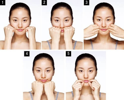 Massage mặt đúng cách