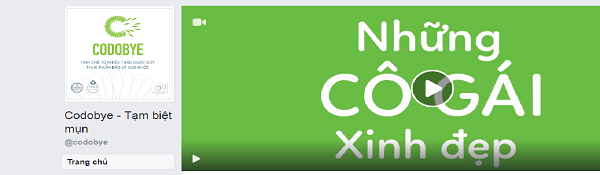 Mua hàng tại fanpage CODOBYE – TẠM BIỆT MỤN