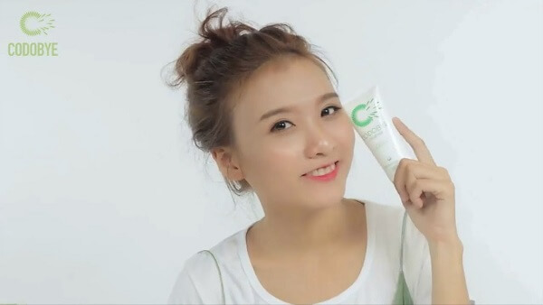 Sữa rửa mặt codobye Cleanser là giải pháp hoàn hảo dành cho da nhờn