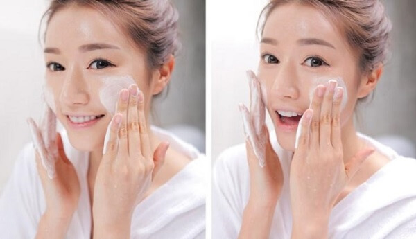 Sử dụng rửa mặt thảo dược thiên nhiên giúp làm sạch sâu bên trong lỗ chân lông và loại bỏ nhờn hiệu quả