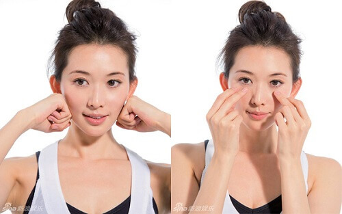 Thổi bay nếp nhăn với cách massage mặt hiệu quả